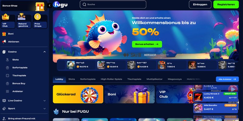 Introduction to casino fugu